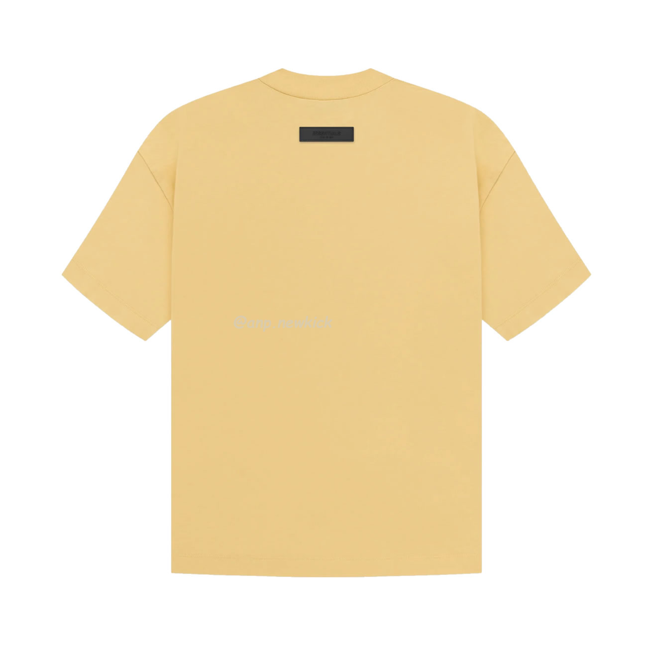 Fear Of God Essentials Fog Logo Letter Short Sleeve T Shirt Plum Purple (10) - www.newkick.vip